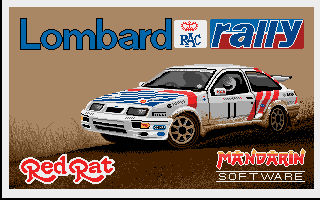 Lombard Rally screenshot 2 for Atari ST